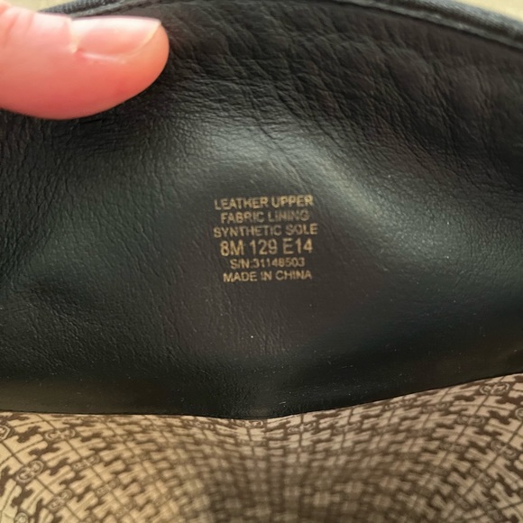 Tory Burch Tall Riding boots in Black leather regular calf size 8M - Picture 3 of 4